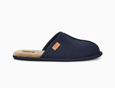 UGG Scuff Corduroy Slippers for Mens - Dark Blue India
